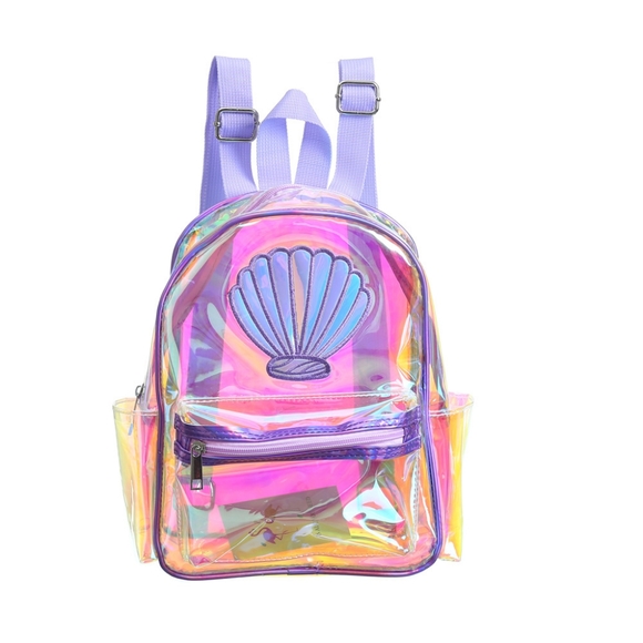 NWT UNBRANDED Transparent Unicorn Toddler Princess Backpack Bag - Picture 14 of 14